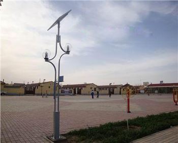 甘肅新農(nóng)村太陽(yáng)能庭院燈-甘肅中衛(wèi)市路燈照明工程