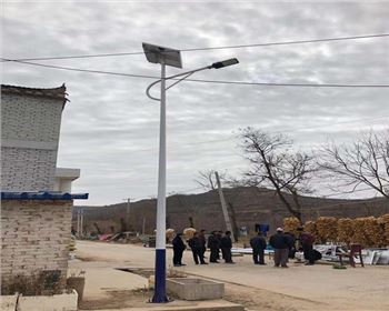 寧夏咸陽旬邑鄉(xiāng)村道路太陽能路燈