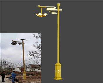 寧夏寶雞鳳翔美麗鄉(xiāng)村太陽能路燈項目